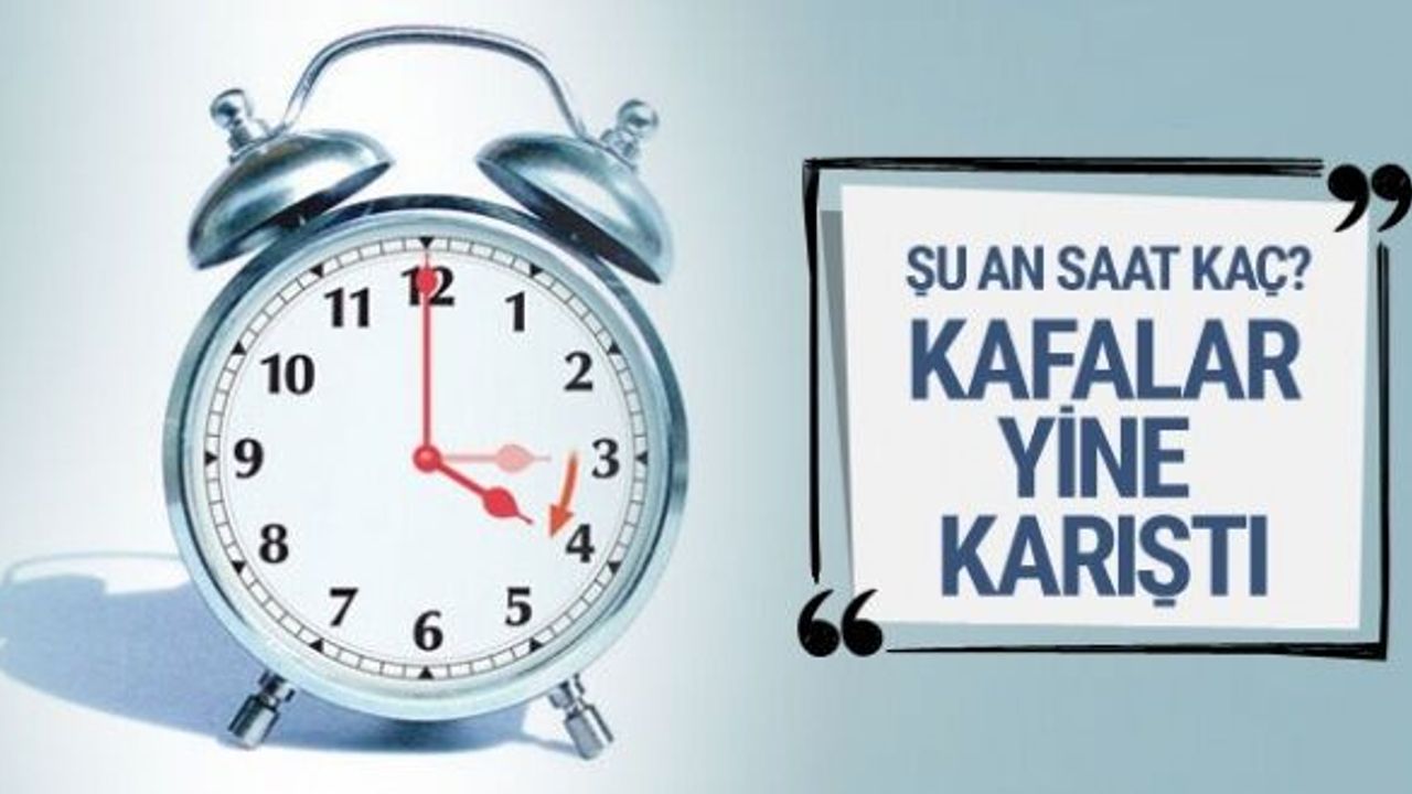 Şu an saat kaç 26 Mart 2017 telefonunuza aldanmayın!