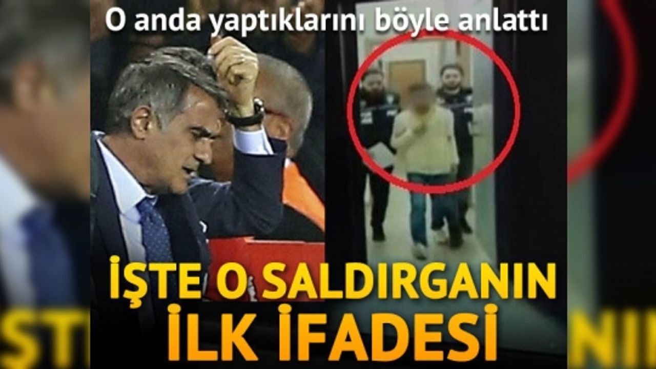 İşte o saldırganın ilk ifadesi...