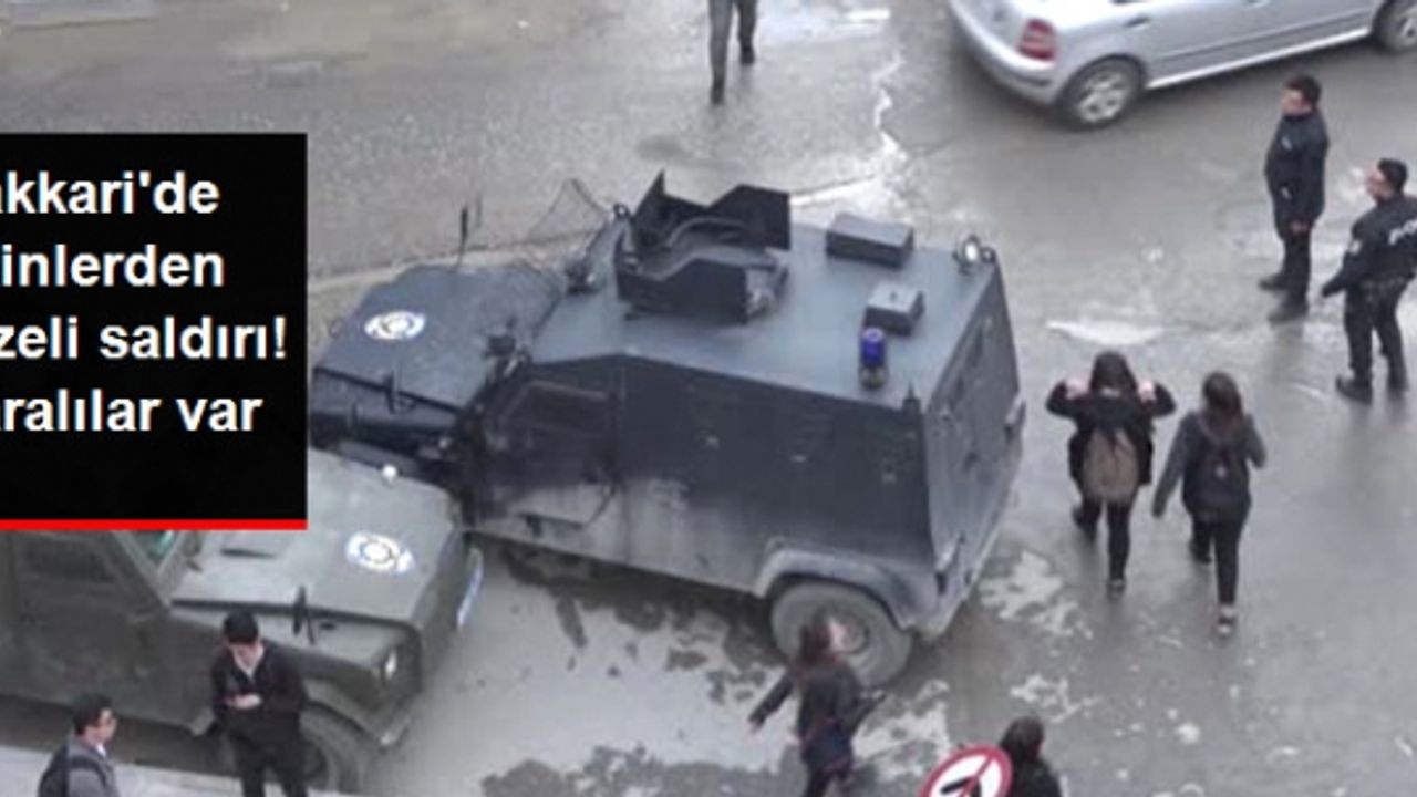 PKK'dan Hakkari'de alçak saldırı: Yaralılar var!