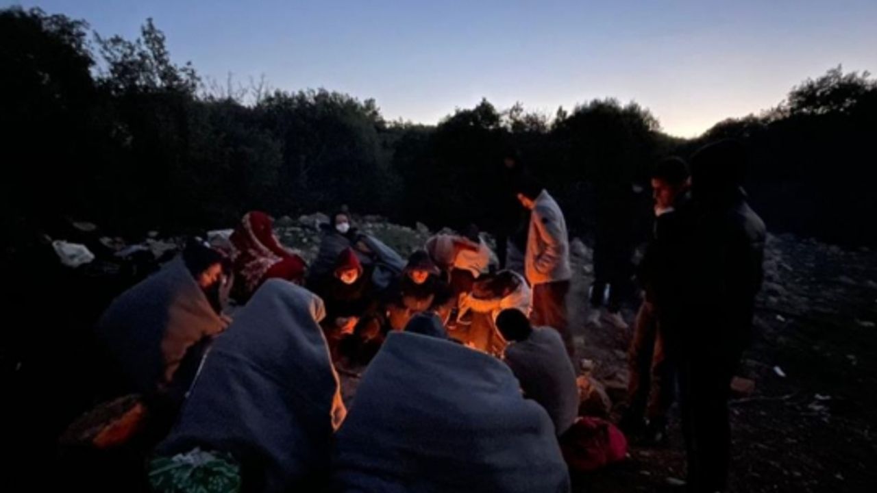 İzmir'de jandarma ekiplerinden dev göçmen kaçakçılığı operasyonu