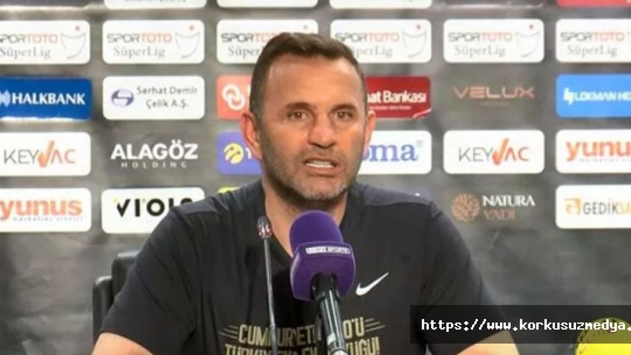 Galatasaray Teknik Direktörü Okan Buruk: Çok mutluyum, gururluyum
