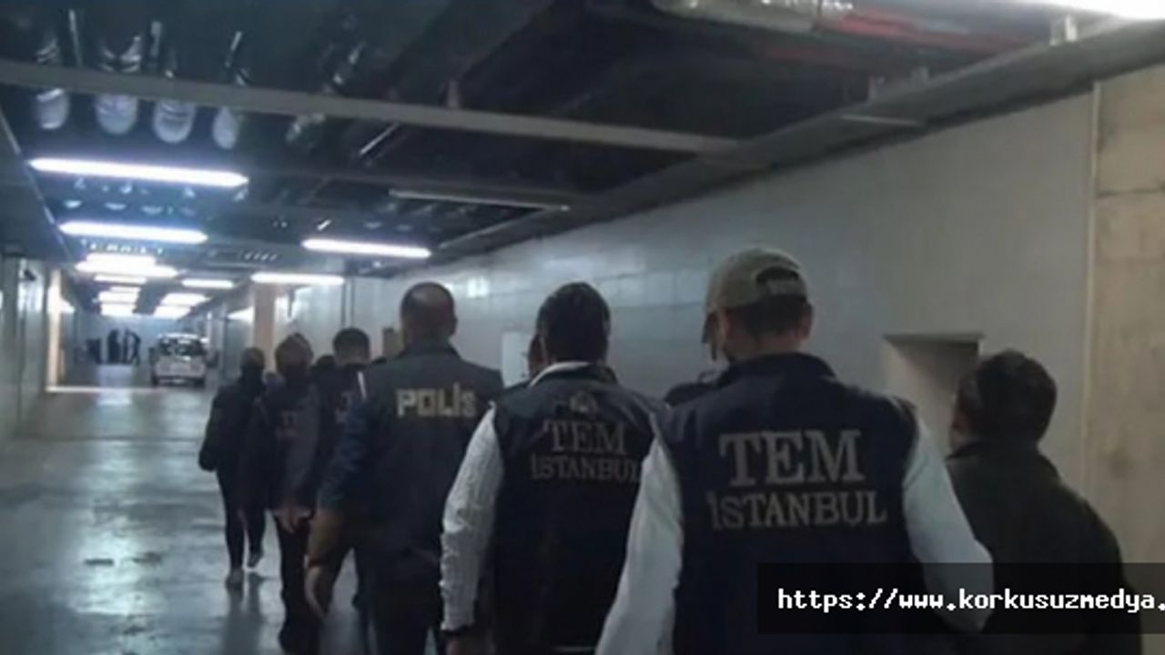 İstanbul'da terör operasyonunda gözaltına alınan 3 kişi tutuklandı
