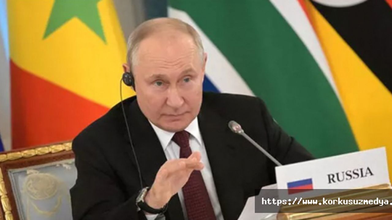Putin: Afrikalı dostlarımızın Ukrayna krizine yönelik dengeli yaklaşımını memnuniyetle karşılıyoruz