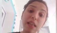 Bin lira yardım talebi reddedilen kadın video çekti