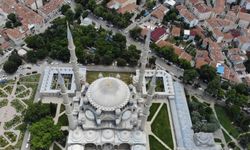 446 yıllık tarihi Selimiye Camii'nde 40 ay sürecek restorasyon başladı