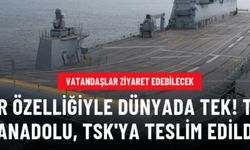 Son Dakika! Dünyanın ilk SİHA gemisi TCG Anadolu, TSK'ya teslim edildi