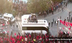 Erzurum'da provokasyon... İmamoğlu'na taşlı saldırı.