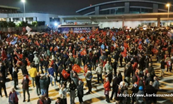 Kaftancıoğlu'nun çağrısının ardından Sabiha Gökçen Havalimanı miting alanına döndü!