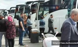 Otogarda 2. tur hareketliliği! ‘Kanser hastası olmama rağmen gidiyorum’