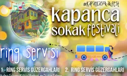 İzmit Belediyesinden Kapanca Sokak Festivali ücretsiz ring servisi hizmeti