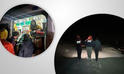 Ağrı Dağı’nda mahsur kaldı, AFAD ekipleri kurtardı!