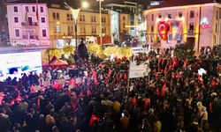 Giresun Ekrem İmamoğlu için sokağa döküldü