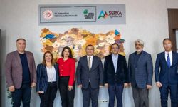 Kars Kent Konseyi'nden, SERKA Genel Sekreteri Nurullah Karaca'ya ziyaret