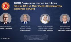 Numan KURTULMUŞ'tan Filistin için telefon diplomasisi