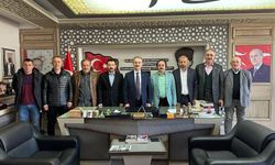 Refik Kurukız, ilçe yönetimiyle haftalık durum değerlendirmesinde bulundu