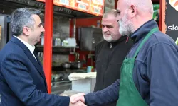 Bursa Yıldrırım'da Başkan Yılmaz komşu ziyaretinde