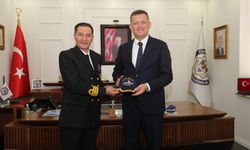 TCG ATAK hücum botun ekibinden Kaymakam Ürkmezer’e ziyaret