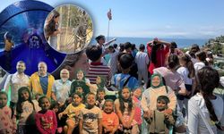 Yanköylü öğrenciler ilk defa Antalya'ya geldiler!