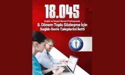 18 bin 45 sağlık ve sosyal hizmet profesyoneli toplu sözleşme için Sağlık-Sen’e taleplerini iletti