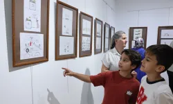 Bursa Nilüfer'de Karikatür Atölyesi'nde yıl sonu sergisi
