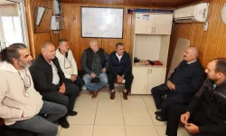 Gebze'de Başkan Büyükgöz yeni haftaya taksicilerle başladı