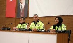 Kayseri Melikgazi personeline trafik güvenliği eğitimi