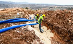 Malatya'da 8 bin 100 metre altyapı