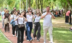 Manisa'da adım adım sağlıklı yürüyüş
