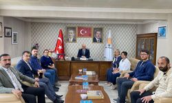 AK Parti Kars İl Başkanlığı’na Kızılay Kars Şubesi’nden ziyaret