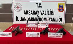 Aksaray’da zehir tacirine darbe: Silah ve metamfetamin ele geçirildi
