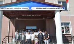 Akyaka Kaymakamı İsmail Demirtaş’tan Üçpınar Köyü'ne anlamlı ziyaret