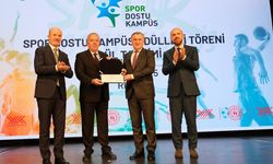 Amasya Üniversitesine “Spor Dostu Kampüs” ödülü