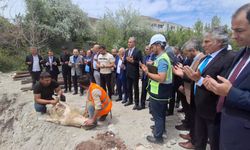 Beypazarı’nda 24 derslikli okul temeli törenle atıldı