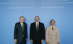 Cumhurbaşkanı Erdoğan, Aliyev ve Şahbaz Şerif ile Laçın’da bir araya geldi