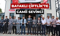 Düzce’nin Bataklı Çiftlik Köyü’nde “Camii sevinci”