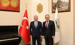 Ertuğrul Soysal, Vali Ziya Polat’ı ziyaret etti