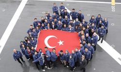Gençler, TCG Anadolu ile Samsun'a doğru tarihi yolculuk yapıyor