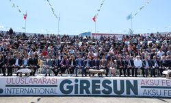 Giresun Uluslararası Aksu Festivali başladı