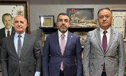 Kars Milletvekili Adem Çalkın, Kafkas Üniversitesi Heyetini TBMM'de ağırladı