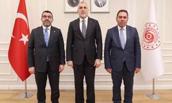 Kars Milletvekili Çalkın ve Başkan Senger, Bakan Işıkhan'ı ziyaret etti