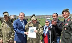 Kars Valisi Ziya Polat, özel bireylerle yemin töreninde buluştu