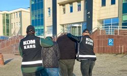 Kars'ta 9 yıl hapis cezası bulunan abi kardeş yakalandı
