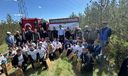 Kars'ta "Orman Benim" etkinliğinde onlarca çöp poşeti dolusu atık toplandı