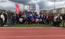 Kars’ta özel sporcular için il atletizm şampiyonası düzenlendi