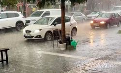 Kars’ta sağanak yağış ve dolu ekili alanlara zarar verdi
