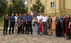 Kayseri'de Fatma’ya unutulmaz polis sürprizi: "Bir hayal, bir gülümseme"