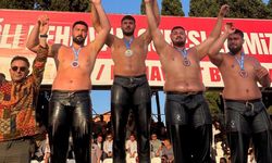 Kemer Belediye güreşçisinden üçüncülük