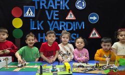 Kocaeli'de çocuklar trafik kurallarını eğlenerek öğrendiler