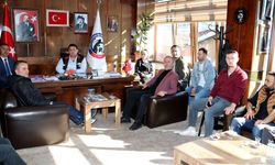 Merkez Atölyesi işçilerinden GMİS'e ziyaret