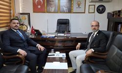 MHP Burdur İl Başkanı Mustafa Gün'den AK Parti İl Başkanlığı’na ziyaret